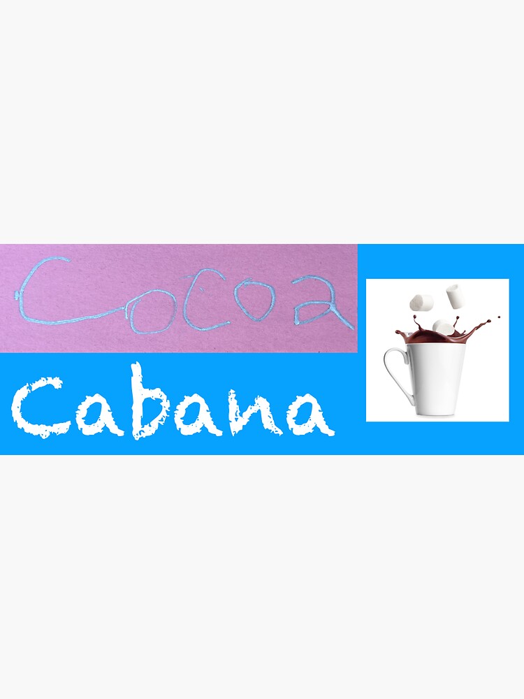 Thumbnail 3 of 3, Sticker, Cocoa Cabana designed and sold by KevinHoneycutt.