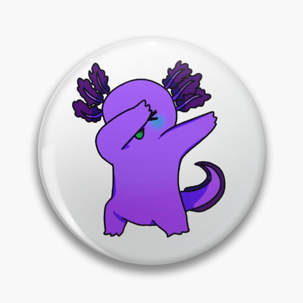 Item preview, PFP axolotl Dab (chibi) designed and sold by Spherical Effects Shop.
