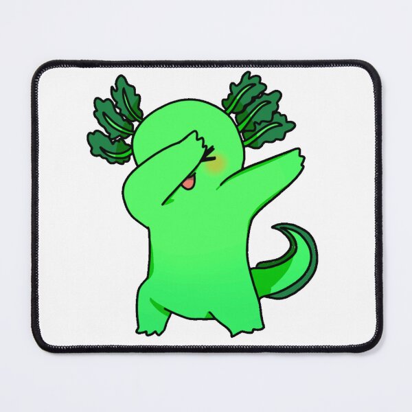 Item preview, GFP axolotl Dab (chibi) designed and sold by Spherical Effects Shop.