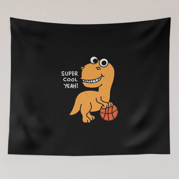 Item preview, Dinosaur Playing Basketball Cute Dinosaur Design  Classic T-Shirt designed and sold by baileyhodg.