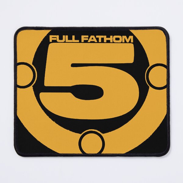 Item preview, Full Fathom 5 Circle Logo in Yellow designed and sold by ivinfarris.