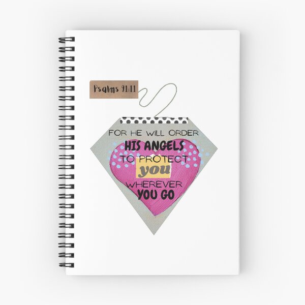 Item preview, His Angels Will Protect You designed and sold by BibleTea.