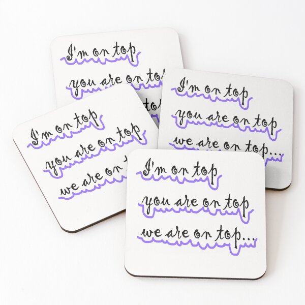 Item preview, lettering i'm on top designed and sold by Aizhan896.