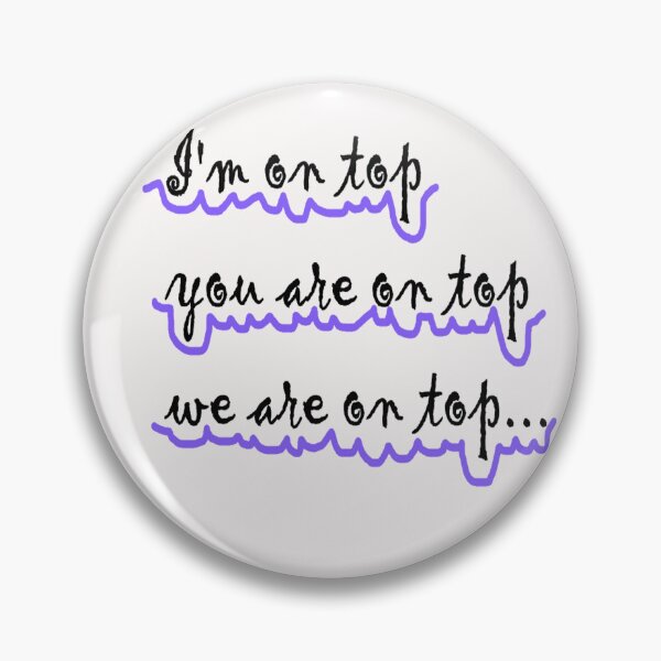 Item preview, lettering i'm on top designed and sold by Aizhan896.