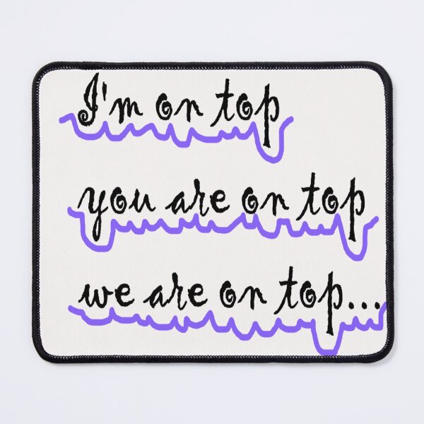 Item preview, lettering i'm on top designed and sold by Aizhan896.