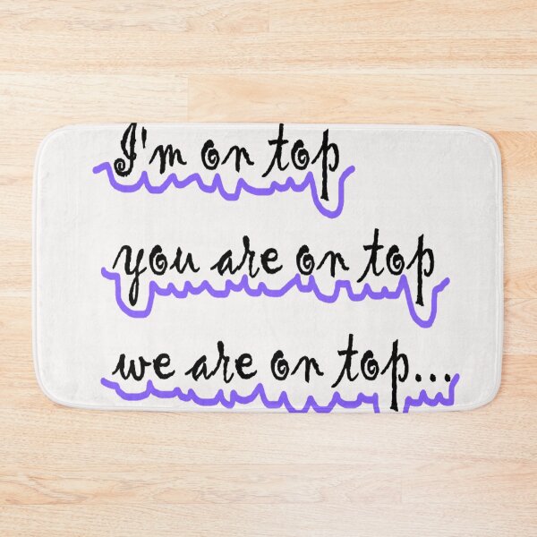 Item preview, lettering i'm on top designed and sold by Aizhan896.