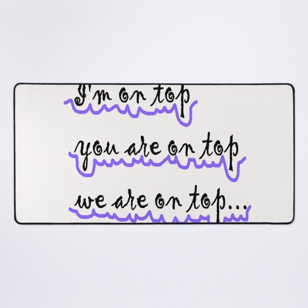 Item preview, lettering i'm on top designed and sold by Aizhan896.