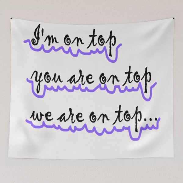 Item preview, lettering i'm on top designed and sold by Aizhan896.