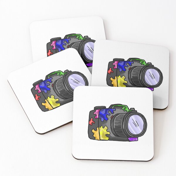 Item preview, Painted Camera designed and sold by courtartz.