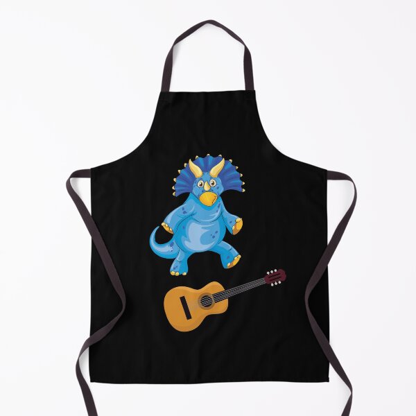 Item preview, Dinosaur Playing Guitar ,Funny Good Dinosaur Guitar Lovers Blue Design designed and sold by pedrored369.