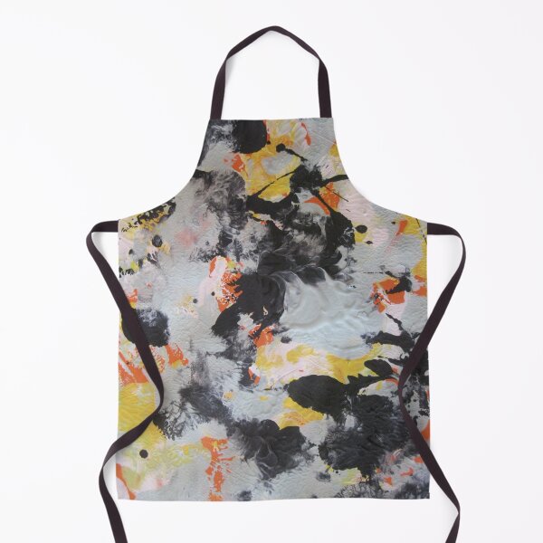 Item preview, Abstract in Orange Sea Spray White and Black designed and sold by mary81.