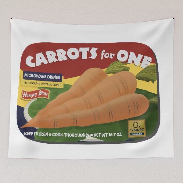 Item preview, Carrots for One designed and sold by Dark Angel Graphics.