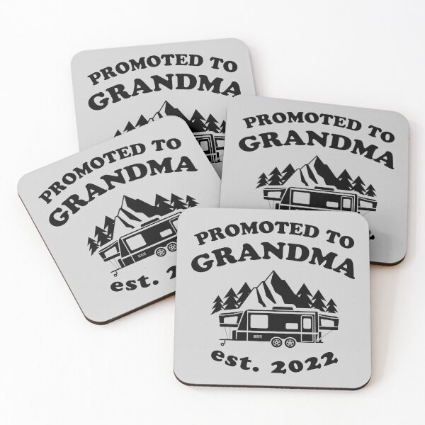 Item preview, Promoted To Grandma-Camping Grandma-Future Grandmother Gift For Grandma To Be designed and sold by namiabi.