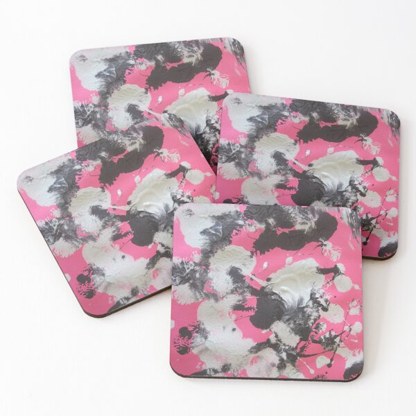 Item preview, Abstract in Pink Sea Spray and Black designed and sold by mary81.
