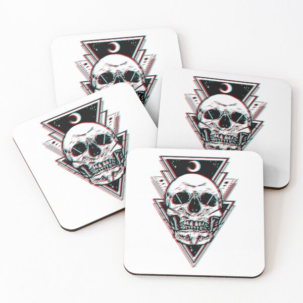 Item preview, Music Vintage Retro Geometric Celestial Glitch Skull Love You Fans designed and sold by JimmieLang.