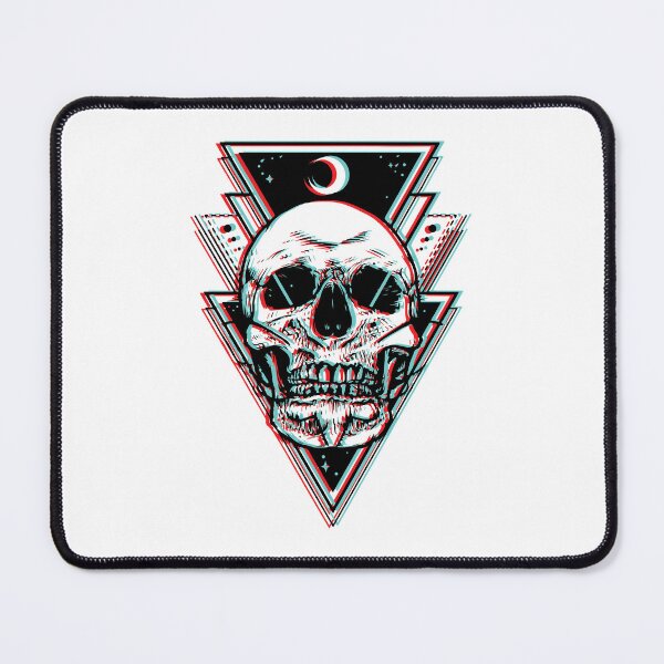 Item preview, Music Vintage Retro Geometric Celestial Glitch Skull Love You Fans designed and sold by JimmieLang.