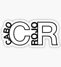 Cabo Rojo Letters Sticker
