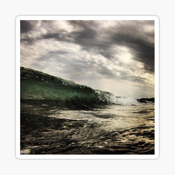Item preview, Waves at SHICHIRIGAHAMA beach in Kamakura designed and sold by Sunriseshell.