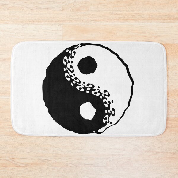Item preview, Funny Wavy Ying Yang Feng Shui Yin Yang designed and sold by Minnesnowta.