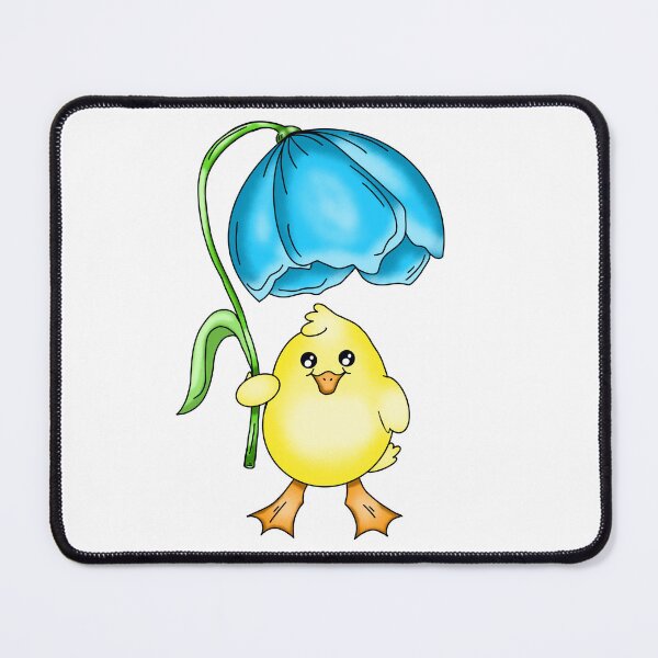 Item preview, Duck Under Blue Flower  designed and sold by missmann.
