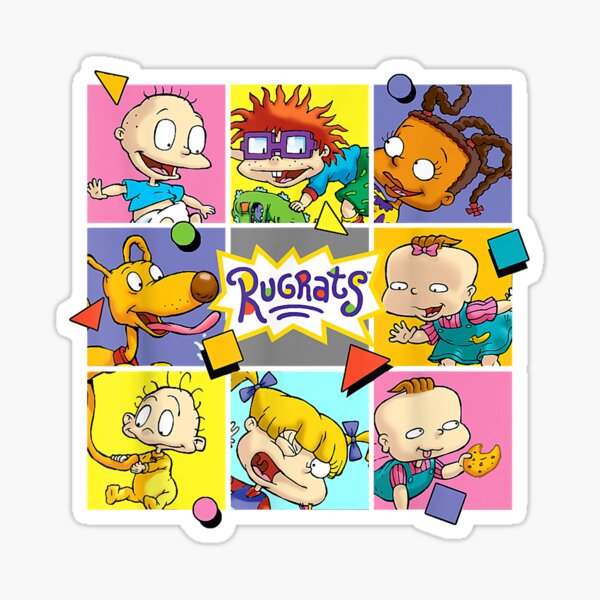 Rugrats Tommy And Friends Box Sticker By Tammyfetzer Redbubble 8341