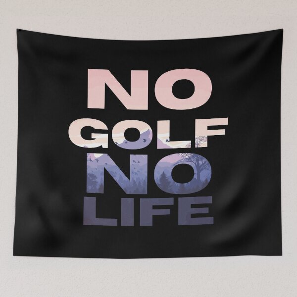 Item preview, No Golf No Life - Golf Quotes designed and sold by theredsharp.