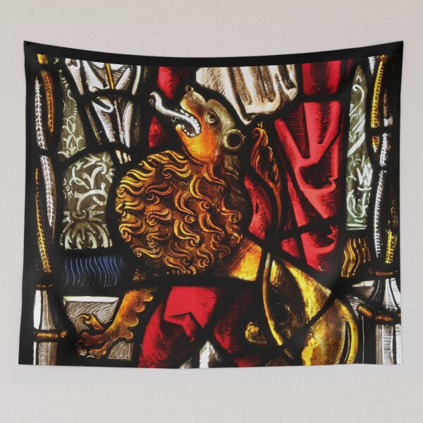 Item preview, stained lion designed and sold by kristana.