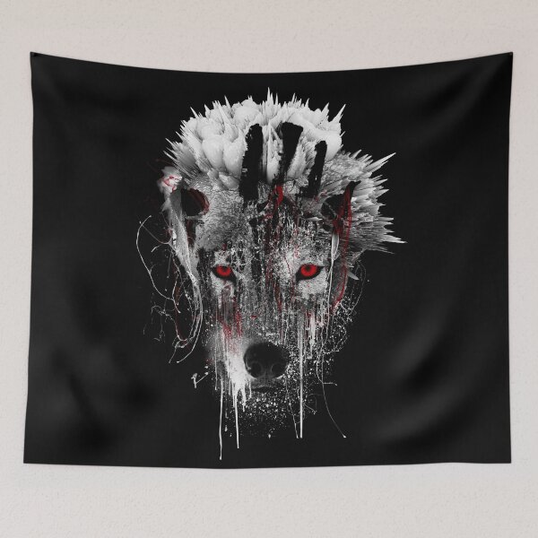 Item preview, WOLF - RED EYE designed and sold by RIZA PEKER.