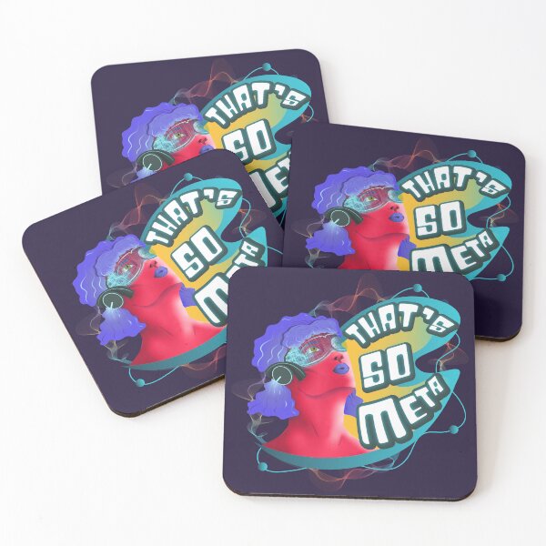 Item preview, That's so Meta(verse) Retro-Futurism Virtual Reality Design designed and sold by Digi-Drifterz.