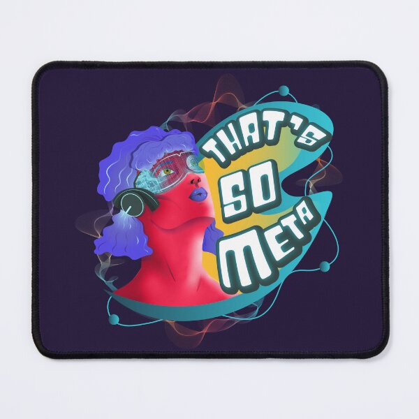 Item preview, That's so Meta(verse) Retro-Futurism Virtual Reality Design designed and sold by Digi-Drifterz.