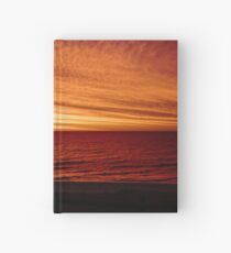 Best friends at sunset Hardcover Journal