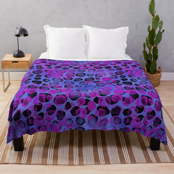 Item preview, Purple Leopard Glitter Print designed and sold by murkyswamp.