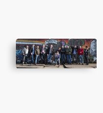 Hullywood Icon - Phil Edwards; Alix Edwards; Paul Garmston; James Mountford; Joe Gorman; Jack Rimmington; Sam Rimmington; Ian Rimmington; Mel Brownrigg; Murray Wattam; Josh Rogerson and Fred Gall. Canvas Print