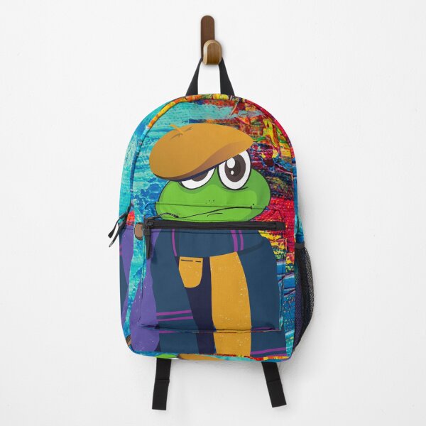 Artikelvorschau, CryptoArt | NFT-Punk-Frosch | Punk-Frosch | NFT-Frosch | Stolze NFT Screenshotter entworfen und verkauft von Rainbows Rock.