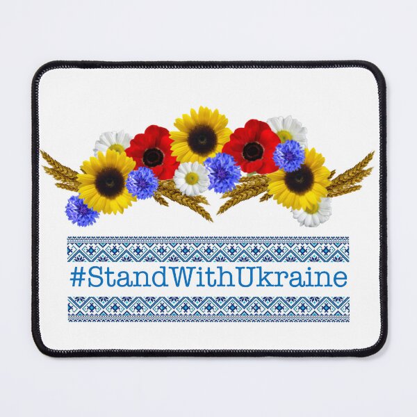 Item preview, Stand with Ukraine Wreath designed and sold by KatyaMeow.