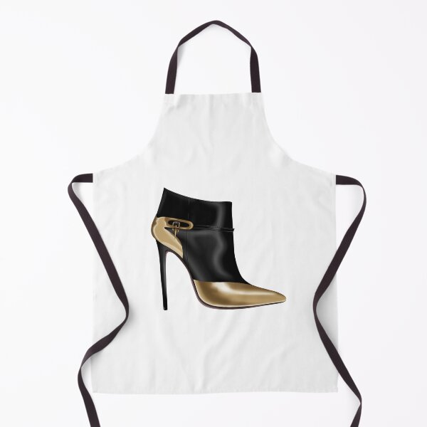 Item preview, Shoe, gold shoe, high heels, boots, boot, black boot, fashion women designed and sold by gabrielakrall.