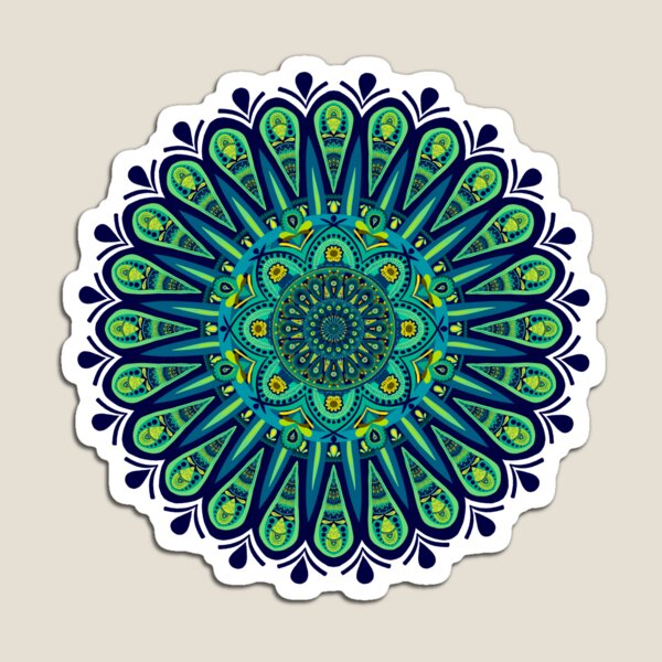 Item preview, Peacock Mandala Tapestry designed and sold by ElleMars.