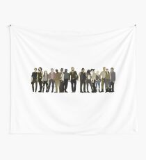 The Walking Dead Cast Wall Tapestry