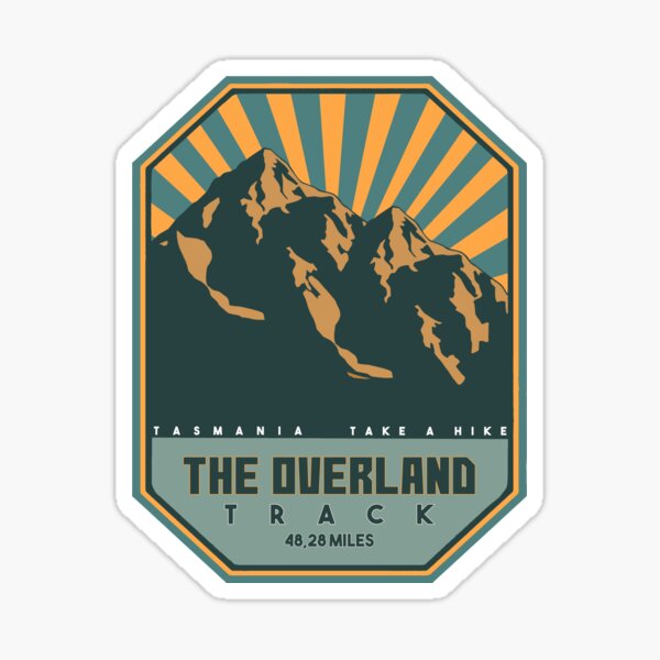 Item preview, The Overland Track Trail Tasmania Hiking Trail designed and sold by Friday NightCo.