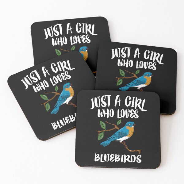 Item preview, Just A Girl Who Loves Bluebirds Birding Gift designed and sold by madisonbau.