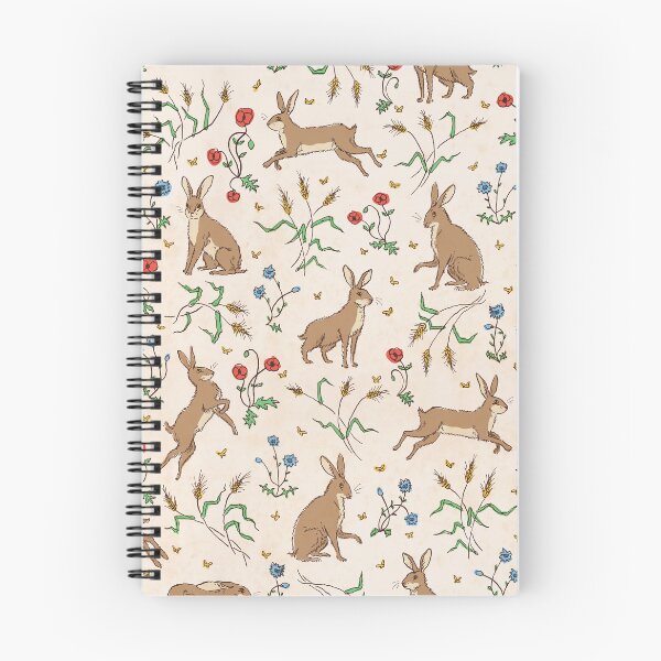 Item preview, Hares and flowers — wheat designed and sold by tanaudel.