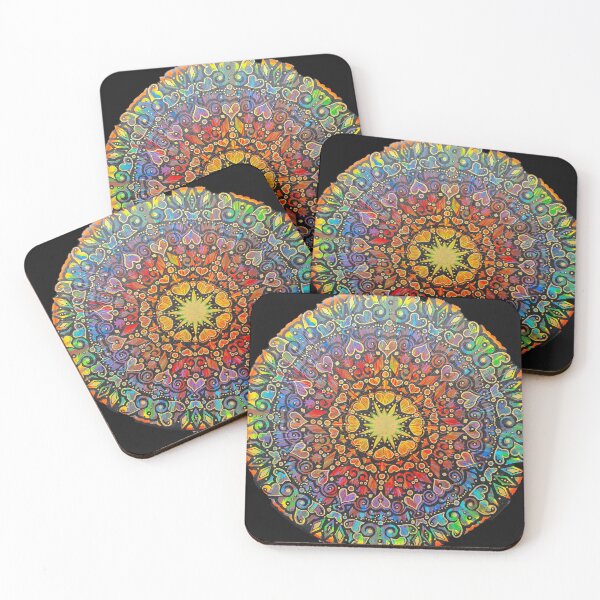 Item preview, Rainbow Mandala of Love and Abundance designed and sold by YasminChambers.