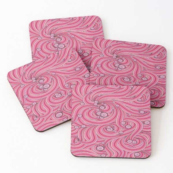 Item preview, pink swirls  designed and sold by WinkyDoodle.