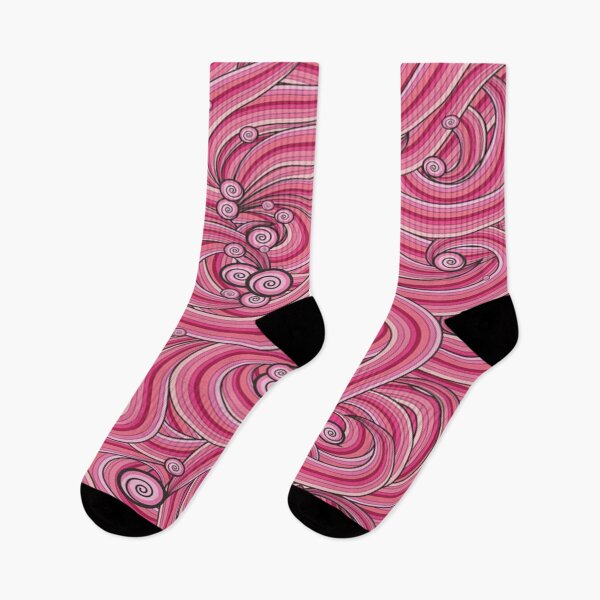 Item preview, pink swirls  designed and sold by WinkyDoodle.