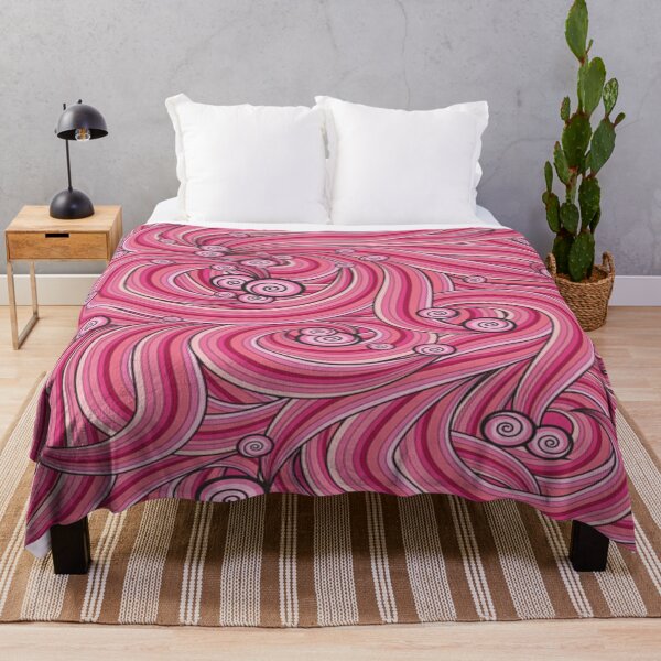 Item preview, pink swirls  designed and sold by WinkyDoodle.