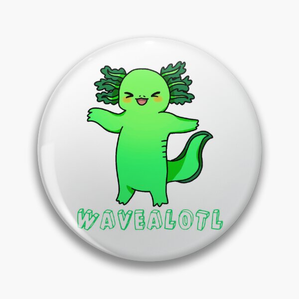 Item preview, GFP Wavealotl designed and sold by Spherical Effects Shop.