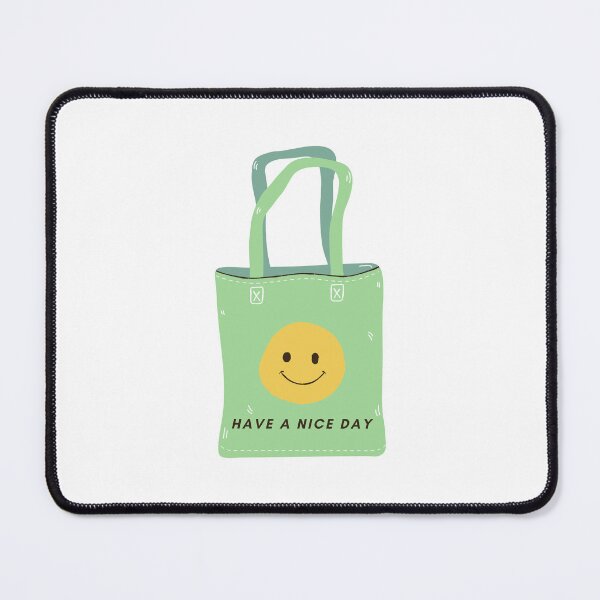 Item preview, Have A Nice Day Smiley Tote Bag  designed and sold by SpreaderDesign.