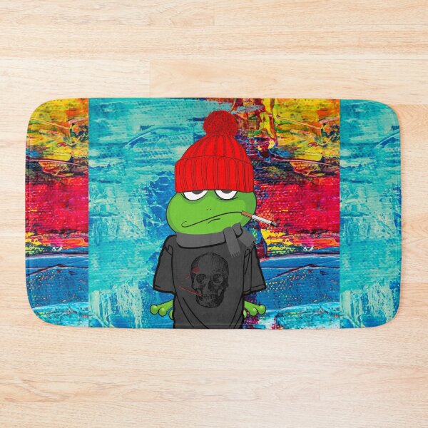 Artikelvorschau, CryptoArt | NFT-Punk-Frosch | Punk-Frosch | NFT-Frosch | Stolze NFT Screenshotter entworfen und verkauft von Rainbows Rock.