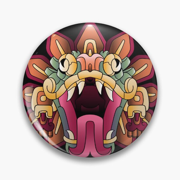 Item preview, quetzalcoatl aztec designed and sold by cat poe.