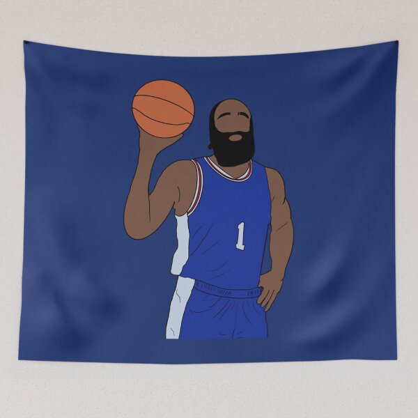 Item preview, james harden sixers - Harden 13,harden sixers    designed and sold by SportsArtbyEnot.